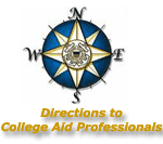 Directions to College Aid Professionals