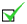 checkmark